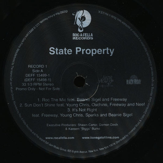 State Property : State Property (2xLP, Album, Promo, Cle)