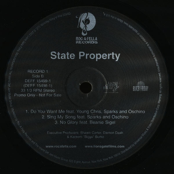 State Property : State Property (2xLP, Album, Promo, Cle)