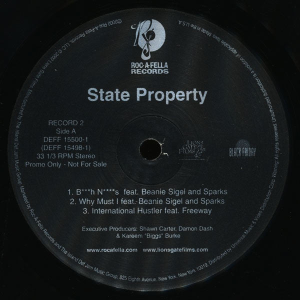 State Property : State Property (2xLP, Album, Promo, Cle)