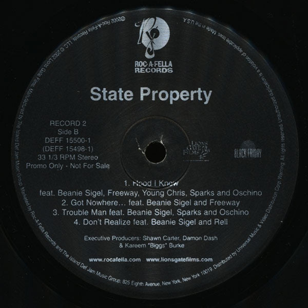 State Property : State Property (2xLP, Album, Promo, Cle)