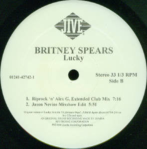 Britney Spears : Lucky (12")