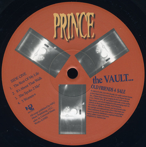 Prince : The Vault... Old Friends 4 Sale (LP, Album, RE, 150)