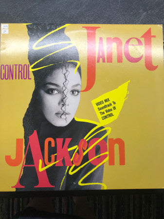 Janet Jackson : Control (Video Mix: Soundtrack To The Video Of Control) (12", Single, Promo)