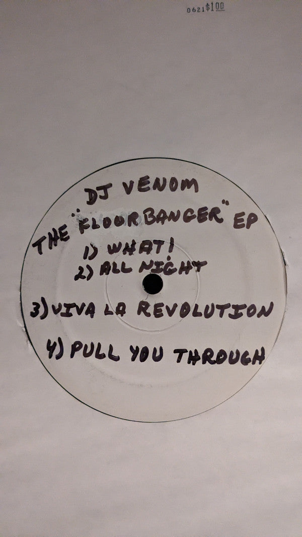 DJ Venom : The Floorbanger (12", TP, W/Lbl)