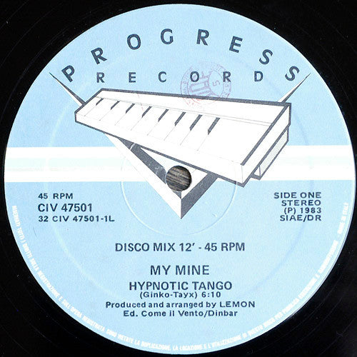 My Mine : Hypnotic Tango (12")