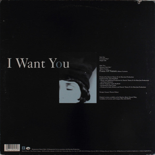 Juliet Roberts : I Want You (12")