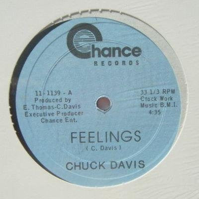 Chuck Davis (10) : Feelings (12", Promo)