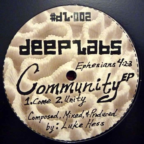 Luke Hess / Motorcitysoul : Community EP (12", EP)