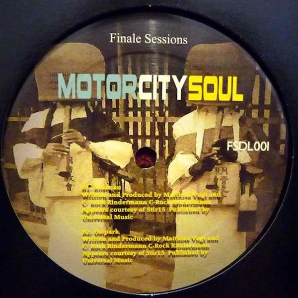 Luke Hess / Motorcitysoul : Community EP (12", EP)