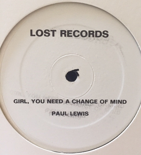 Bruce Johnston / Paul Lewis : Pipeline / Girl, You Need A Change Of Mind (12", Unofficial)