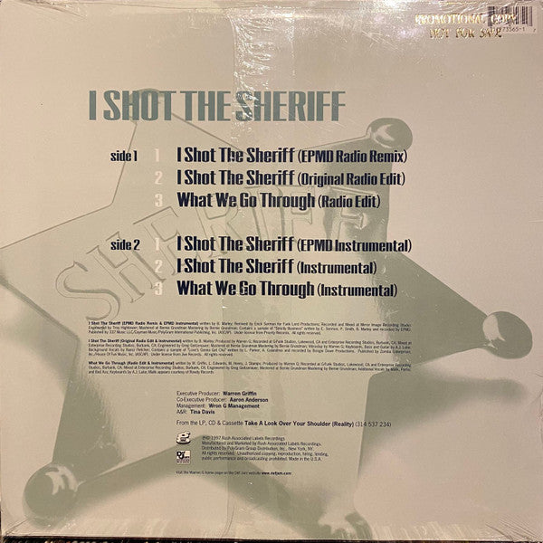 Warren G : I Shot The Sheriff (12", Single)