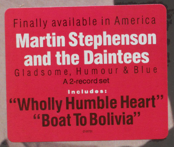 Martin Stephenson And The Daintees : Gladsome Humour & Blue (2xLP, Album, Comp)