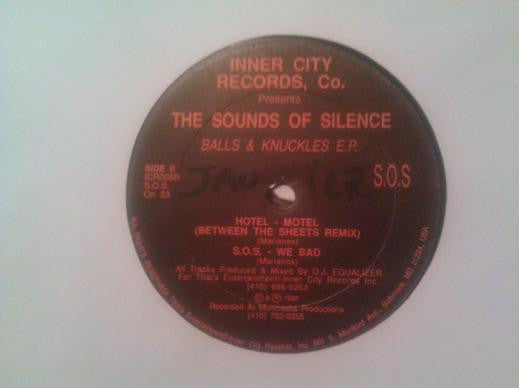 The Sounds Of Silence : Balls And Knuckles E.P. (12", EP)