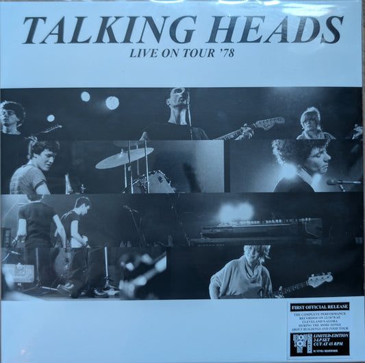 Talking Heads : Live On Tour '78 (2xLP, RSD, Ltd, RE, RM)
