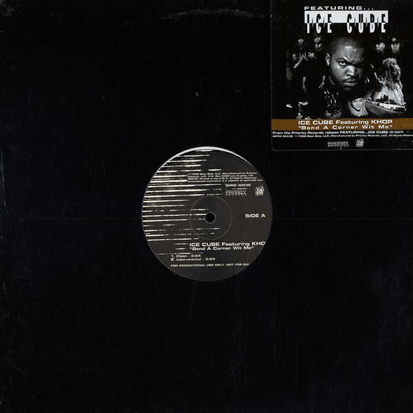 Ice Cube Feat. Mr. Short Khop : Bend A Corner Wit Me (12", Promo)