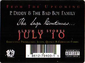 P. Diddy, Black Rob & Mark Curry : Bad Boy For Life (12", Single)