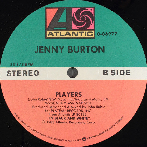 Jenny Burton : Remember What You Like (12", Maxi)