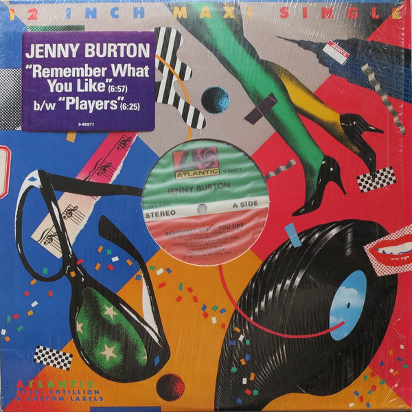 Jenny Burton : Remember What You Like (12", Maxi)