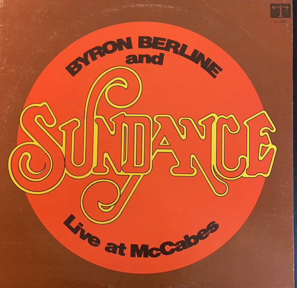 Byron Berline And Sundance* : Live At McCabe's (LP, Album)