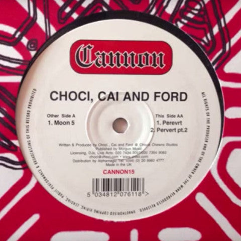 Choci, Cai (2) and Ford (2) : Moon 5 (12")