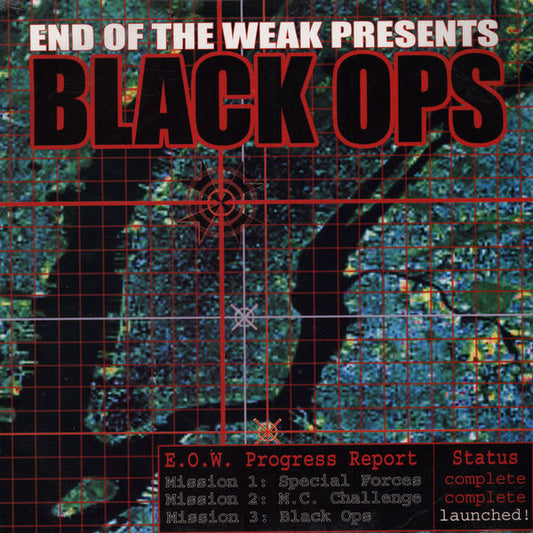 End Of The Weak : Presents Black Ops (12")