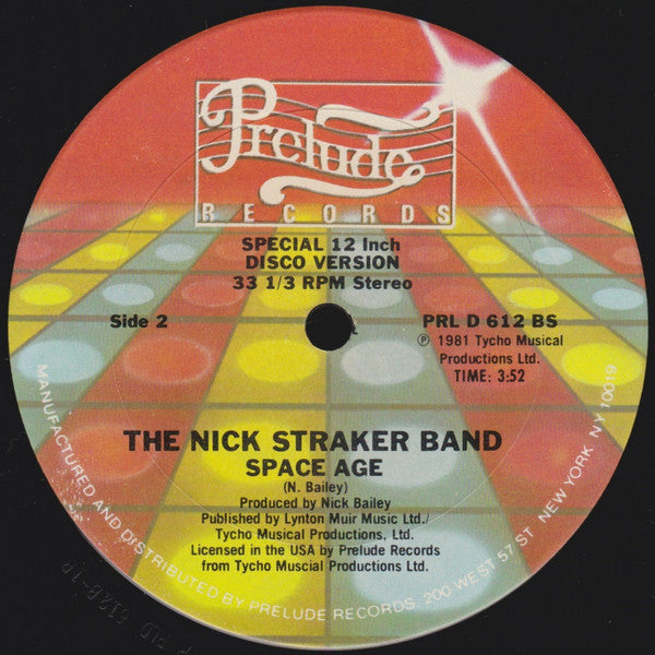 Nick Straker Band : A Little Bit Of Jazz (12")