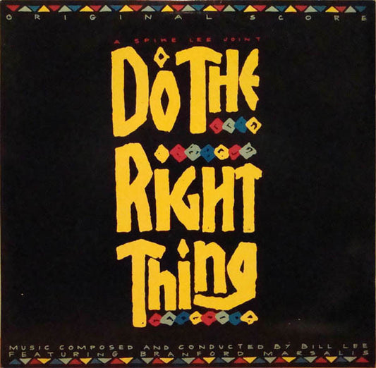 Bill Lee (2) Feat. Branford Marsalis : Do The Right Thing (Original Score) (LP, Album)