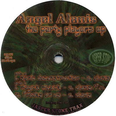 Angel Alanis : The Party Players EP (12", EP)