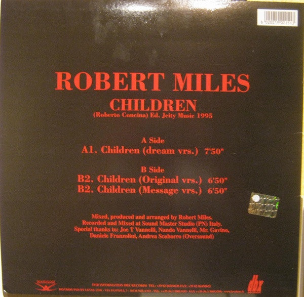 Robert Miles : Children... (12", RE)