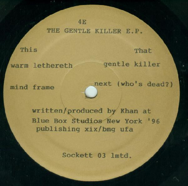 4E : The Gentle Killer E.P. (12", EP)