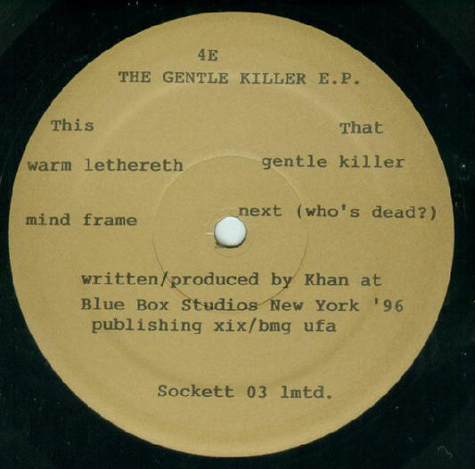 4E : The Gentle Killer E.P. (12", EP)