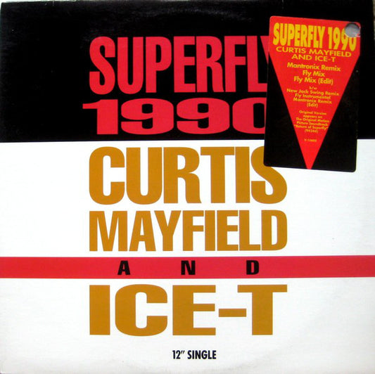 Curtis Mayfield And Ice-T : Superfly 1990 (12", Single)