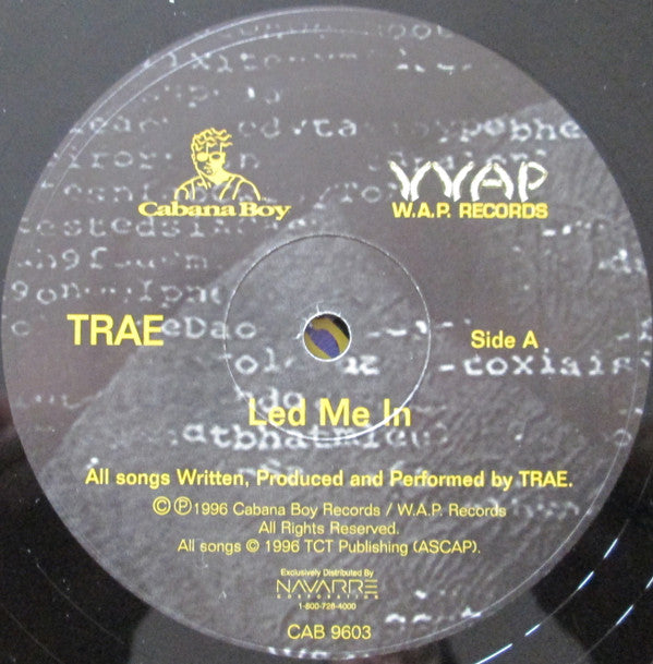 Trae (3) : Led Me In (10", EP)