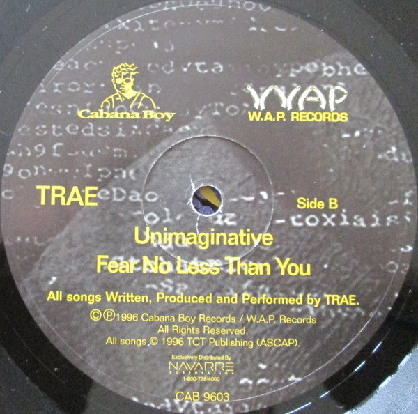 Trae (3) : Led Me In (10", EP)