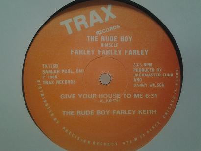 The Rude Boy Farley Keith / The Rude Boy Farley Keith : Give Your Self To Me (12", Ora)