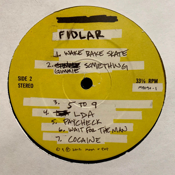 FIDLAR : FIDLAR (LP, Album)