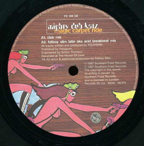 Mighty Dub Katz : Magic Carpet Ride (12", Single)