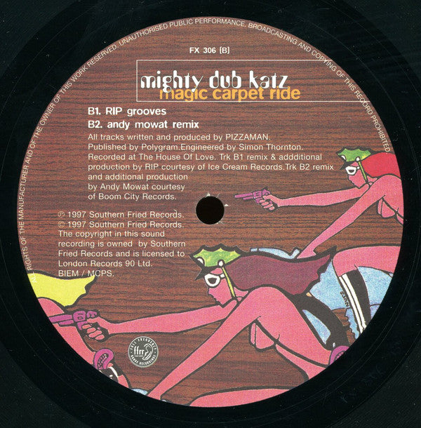 Mighty Dub Katz : Magic Carpet Ride (12", Single)