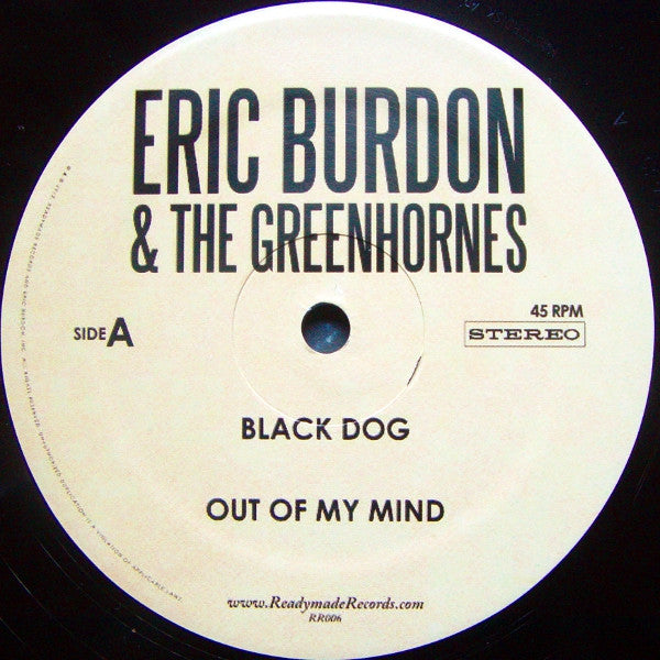 Eric Burdon & The Greenhornes : Eric Burdon & The Greenhornes (12", EP, Ltd)