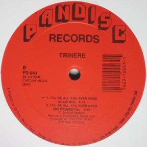 Trinere : I'll Be All You Ever Need (12", RE, Red)