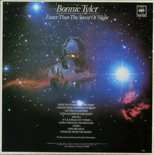 Bonnie Tyler : Faster Than The Speed Of Night (LP, Album)