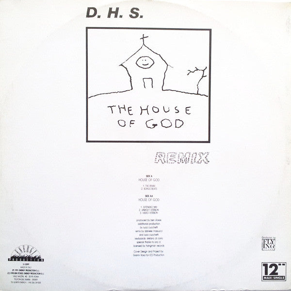 D.H.S.* : The House Of God (Remix) (12")