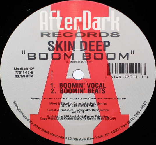 Skin Deep : Boom Boom (12")