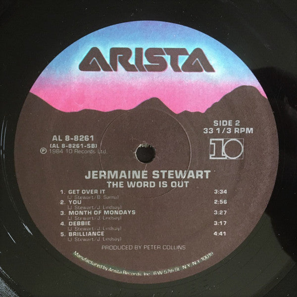 Jermaine Stewart : The Word Is Out (LP, Album)