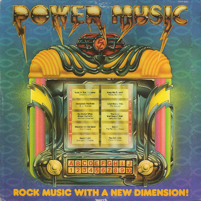 Various : Power Music (Rock Music With A New Dimension!) (LP, Comp)