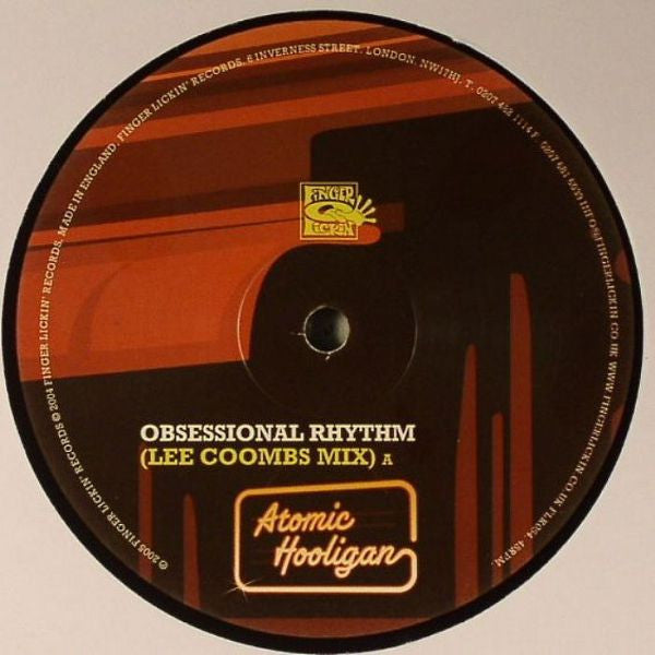 Lee Coombs & Andy Gardner : Obsessional Rhythm (12")