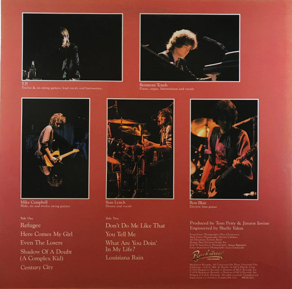 Tom Petty And The Heartbreakers : Damn The Torpedoes (LP, Album, Pin)