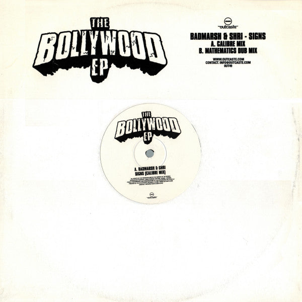 Badmarsh & Shri : The Bollywood EP (12", EP)