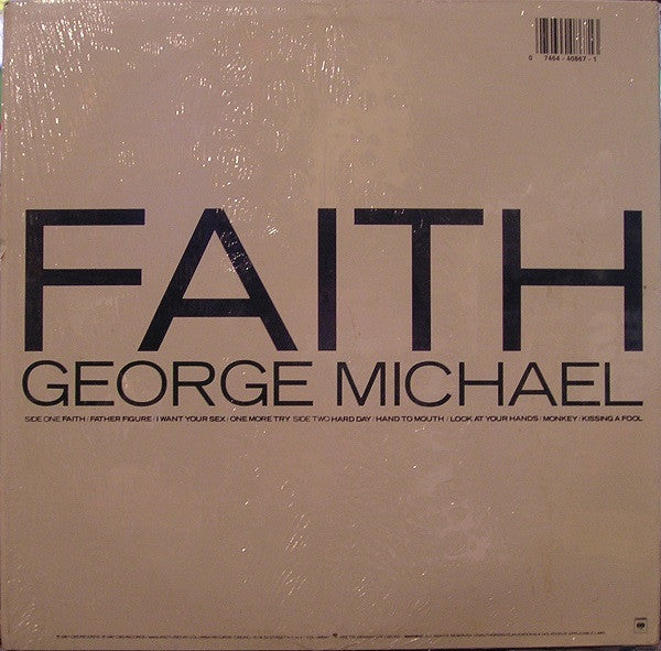 George Michael : Faith (LP, Album, Car)