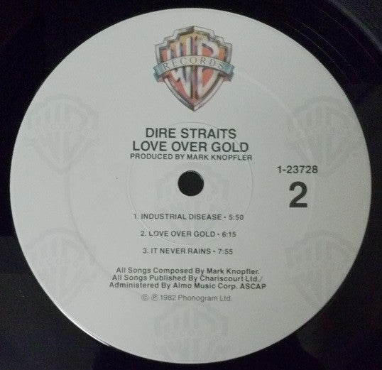 Dire Straits : Love Over Gold (LP, Album, Win)